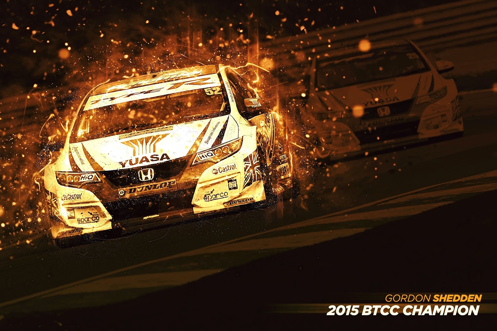 BTCC 2015 Champions Banner v4 min Η συλλογή τίτλων μόλις ξεκίνησε για το νέο Civic Type R