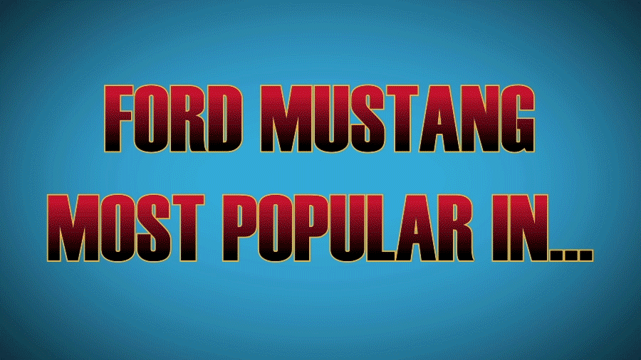Mustang Sales Σοκολάτα, Μύδια … και Mustang!