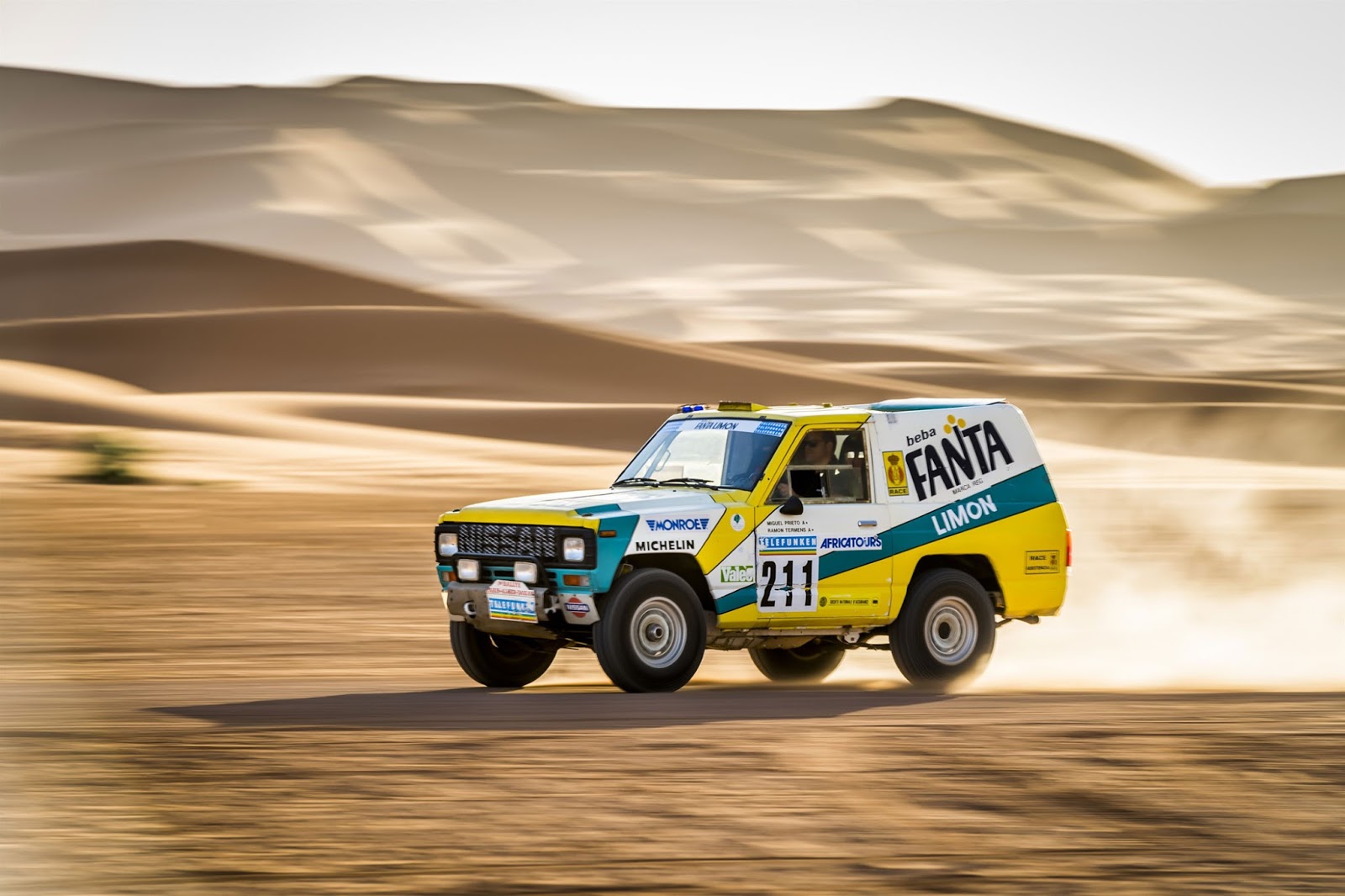 Patrol3 Η Nissan δίνει και πάλι ζωή στο θρυλικό Patrol του 1987, που έτρεξε στο rally Paris – Dakar