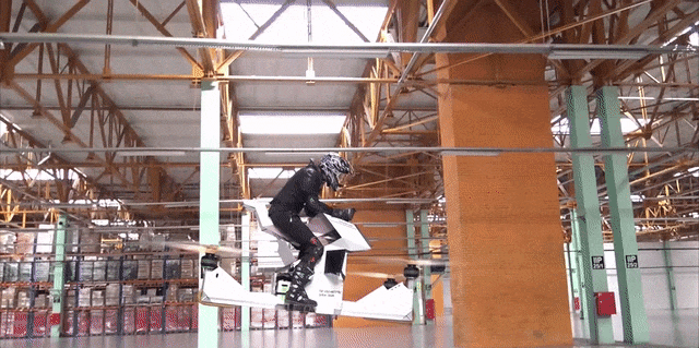 hoverbike Αντί για χαρταετό, βολτάρουμε μια ιπτάμενη μοτοσικλέτα