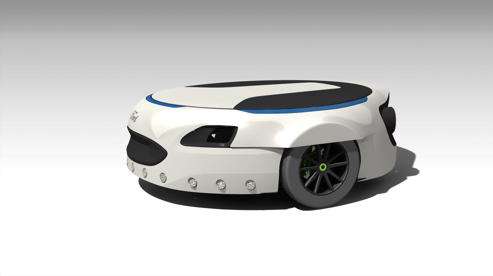 Ford IWS2016 CarrE 01 Ford : H πόλη του μέλλοντος θα έχει αυτόνομα van και drone... για delivery