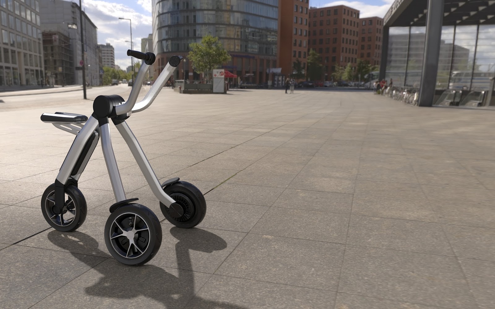 Ford IWS2016 Videograbs TriCity 01 Ford : H πόλη του μέλλοντος θα έχει αυτόνομα van και drone... για delivery