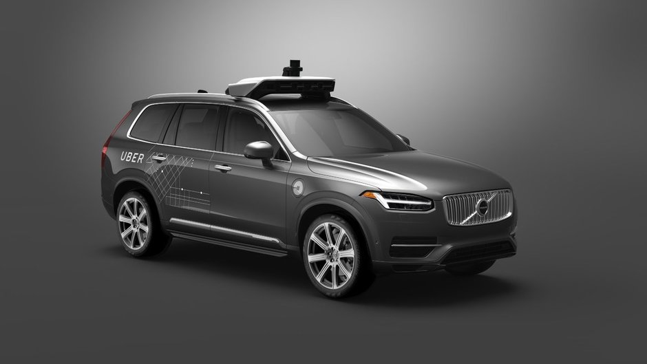 VOLVO UBER AV Η Volvo προμηθεύει την Uber με αυτόνομα οχήματα
