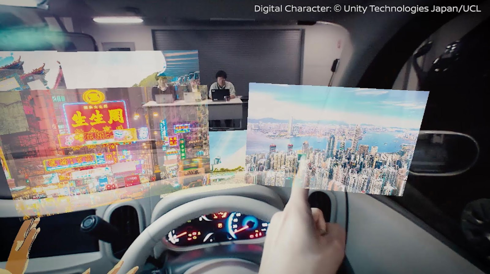 NISSAN I2V 1 Η Nissan σχεδιάζει augmented reality για τα μοντέλα της