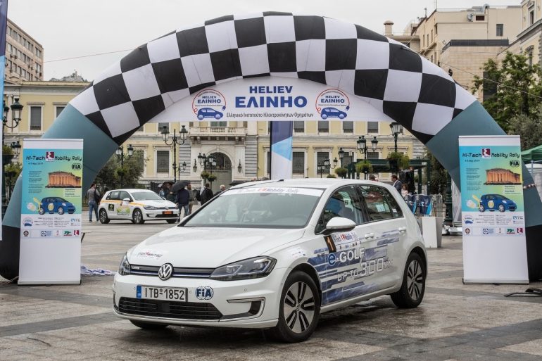 HI TECH2BEKO2BMOBILITY2BRALLY2B20192B 2BVOLKSWAGEN2BE GOLF To VW e-Golf σάρωσε το EKO Mobility Rally