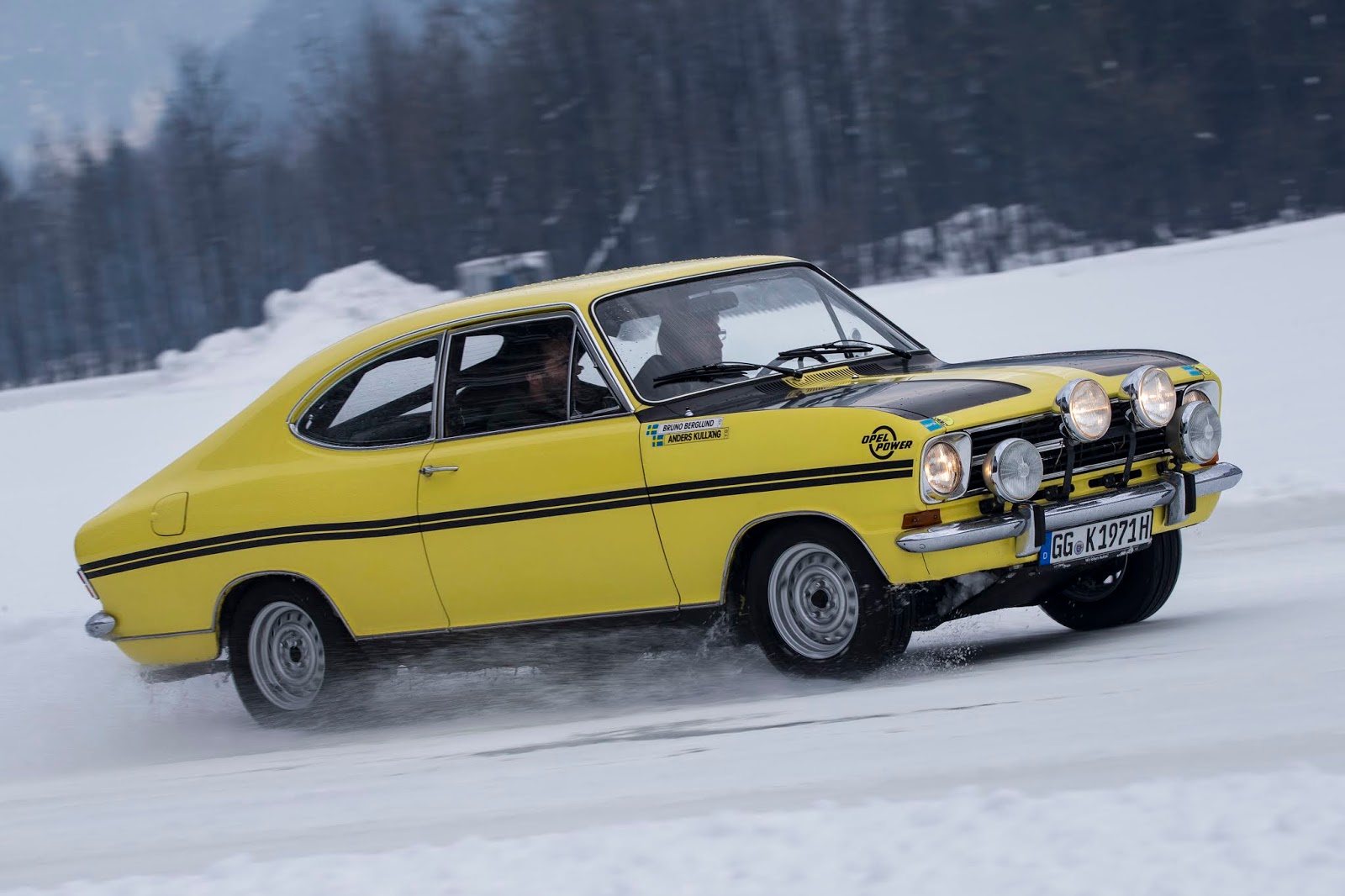 Opel Rallye Kadett 302901 180 ιστορικά αυτοκίνητα της Opel στη γραμμή εκκίνησης