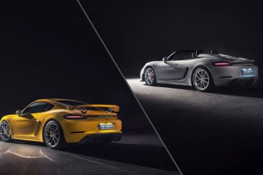 571643 718 cayman gt4 718 spyder l r 2019 porsche ag Zwei tolle neue Fahrerautos von Porsche