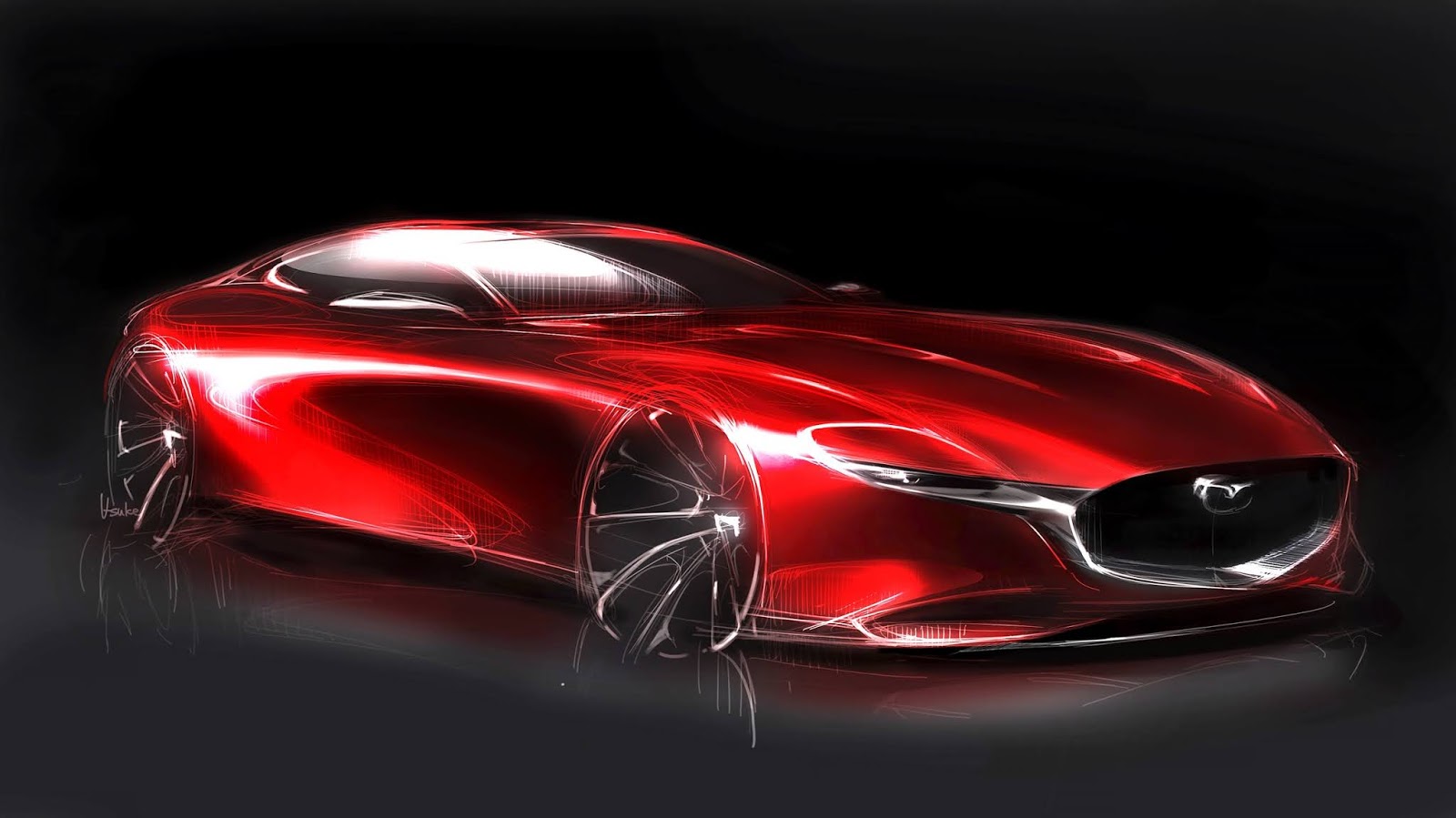 RX VISION CONCEPT 2016 05 Η Mazda γιορτάζει τα 10 χρόνια από την υιοθέτηση της σχεδιαστικής φιλoσοφίας Kodo