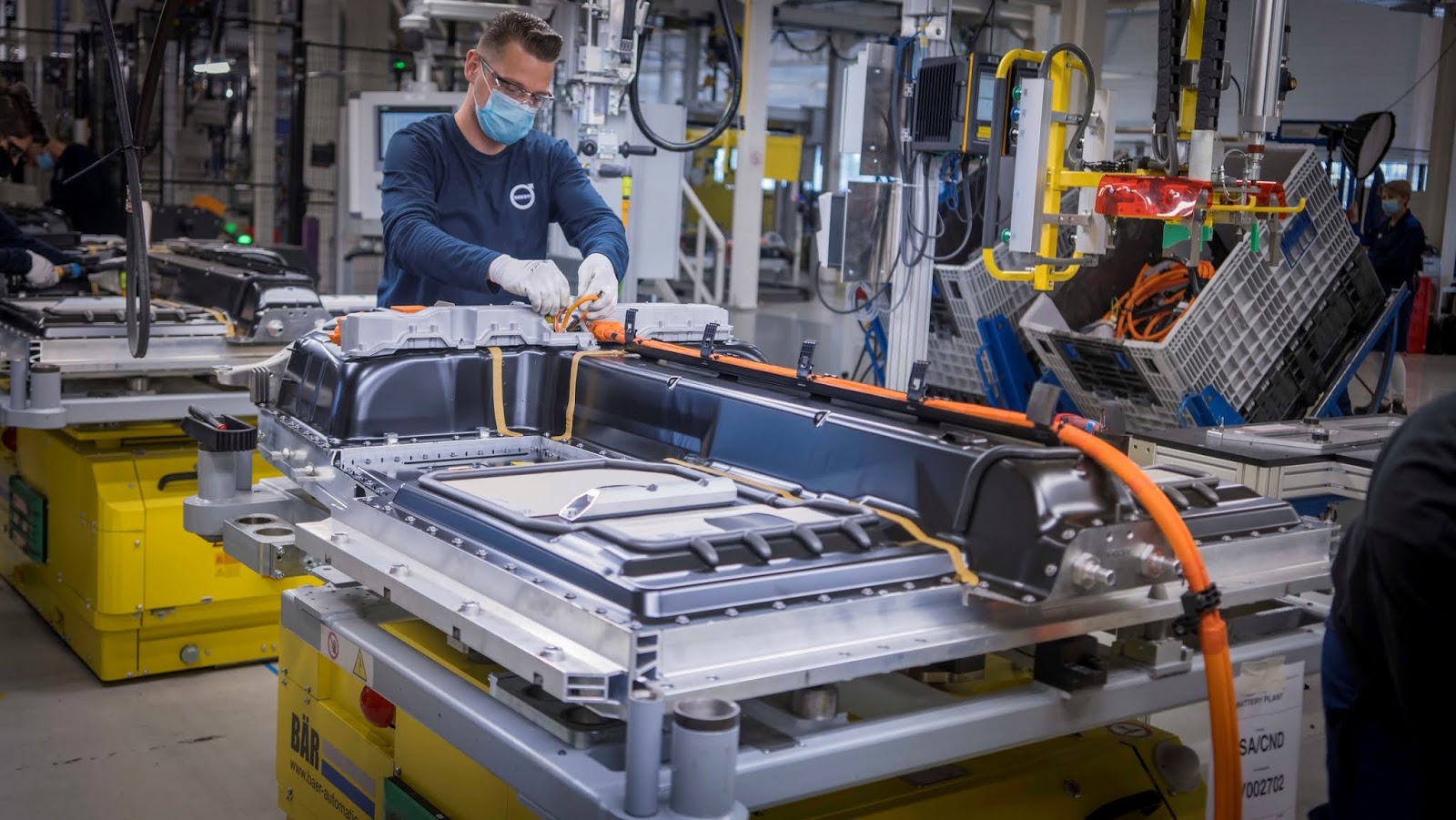 276153 Battery assembly Ghent Volvo : Τριπλασιάζει τη δυναμικότητα παραγωγής ηλεκτρικών οχημάτων στη Γάνδη