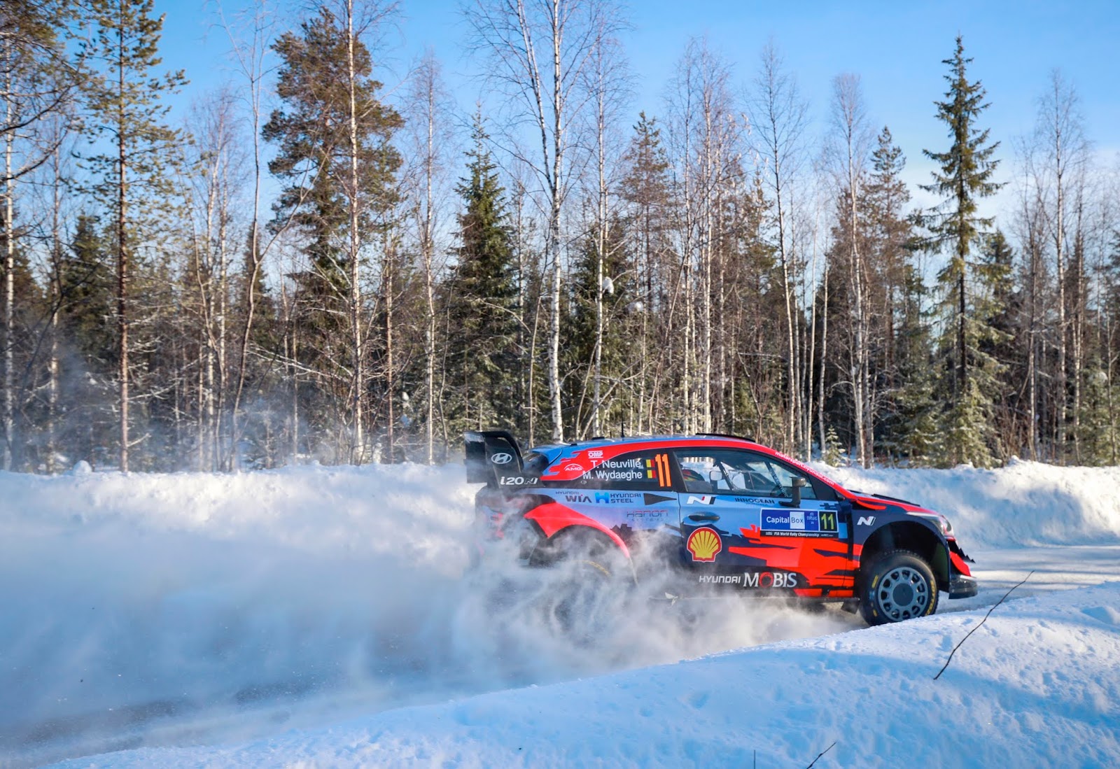 i202BWRC Arctic Rally Finland 1 Διπλή νίκη για την Hyundai στο Arctic Rally Finland