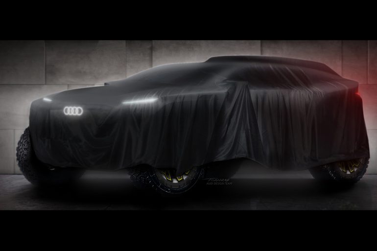 AUDI SPORT ROAD TO DAKAR TEASER Audi : Dream Team για «ηλεκτρική» νίκη στο Ράλι Ντακάρ