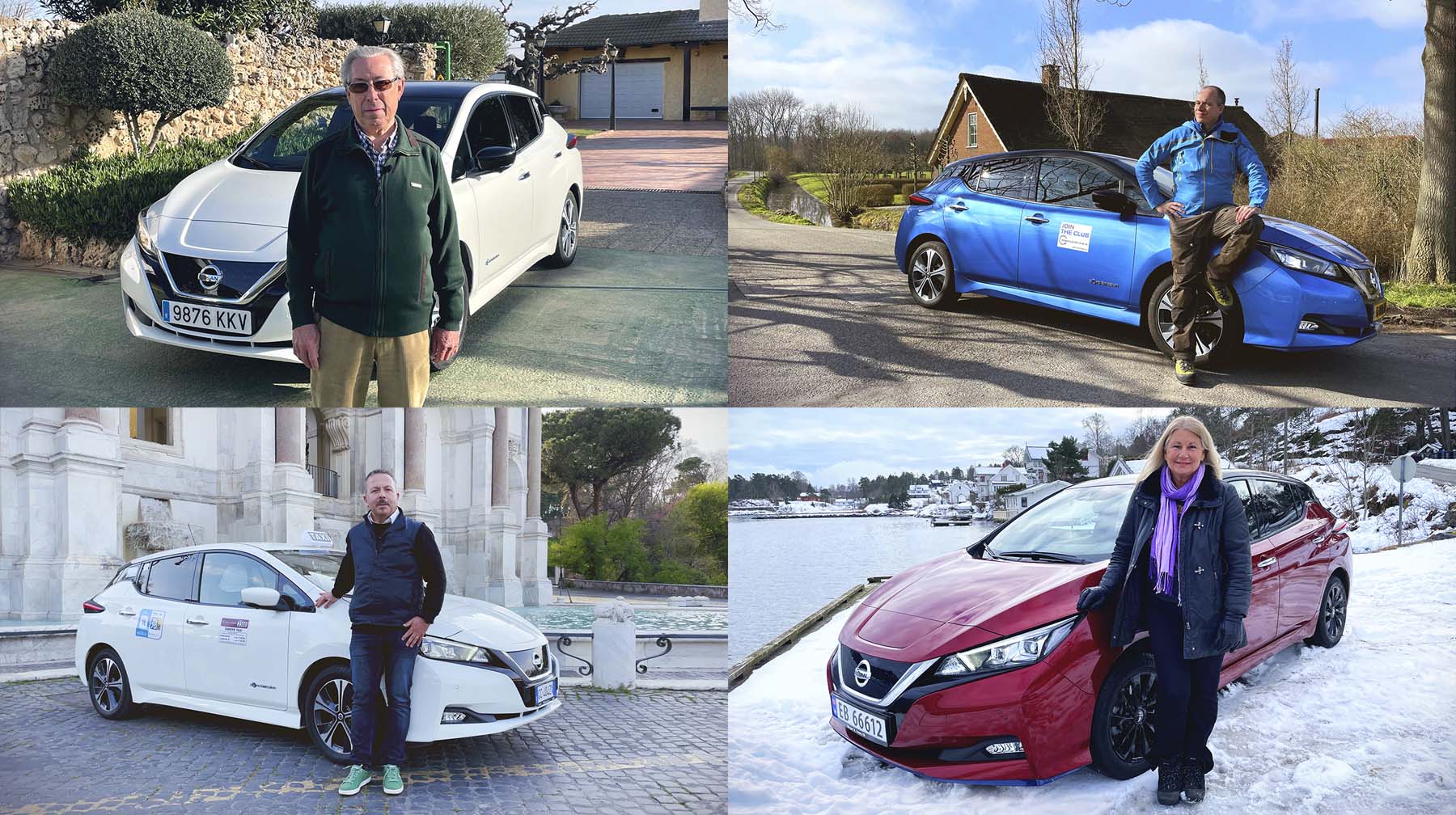 Main collage hq Οι Ευρωπαίοι οδηγοί EVs ταξιδεύουν περισσότερο, σύμφωνα με έρευνα της Nissan