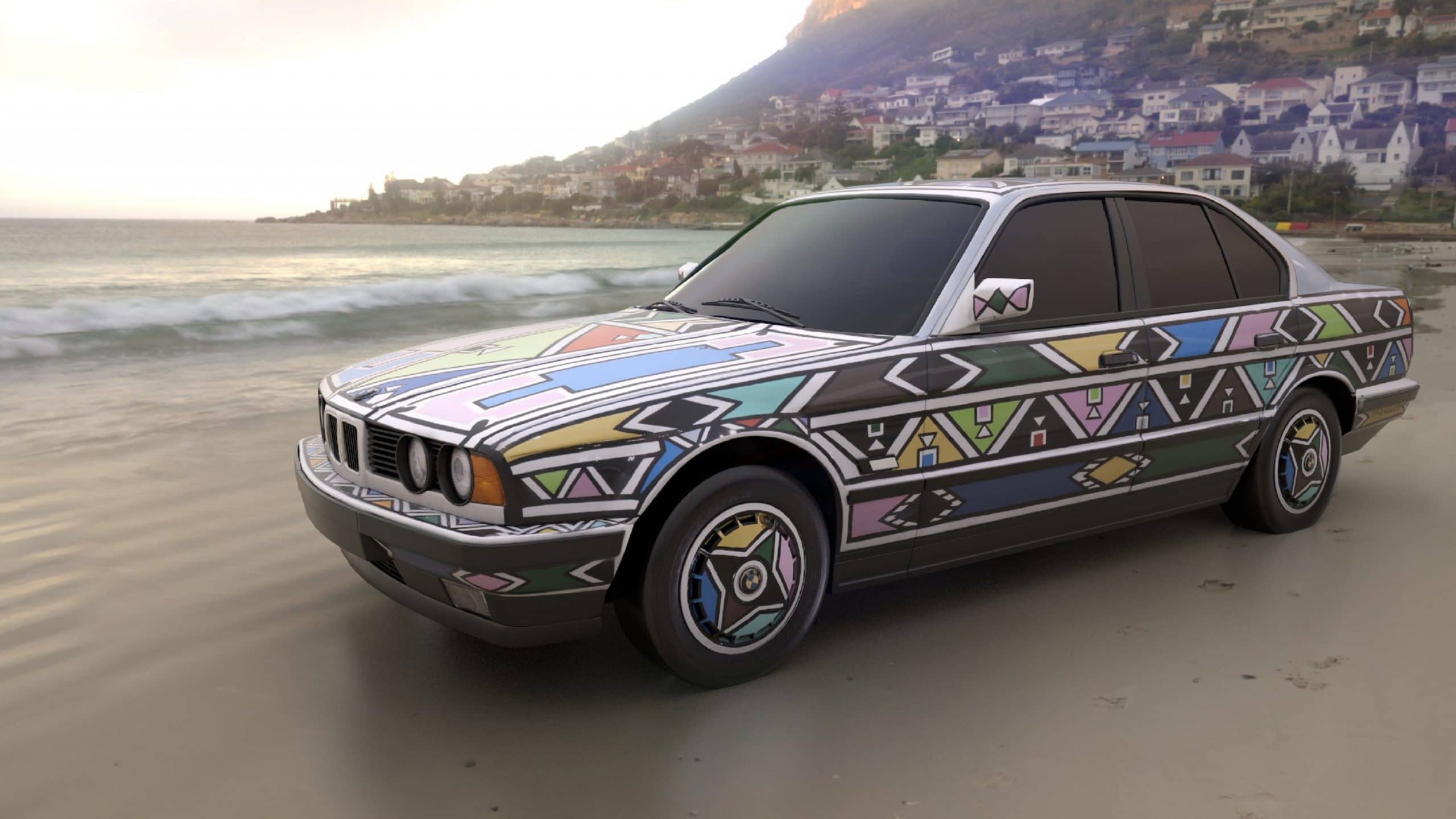 voitures d'art bmw