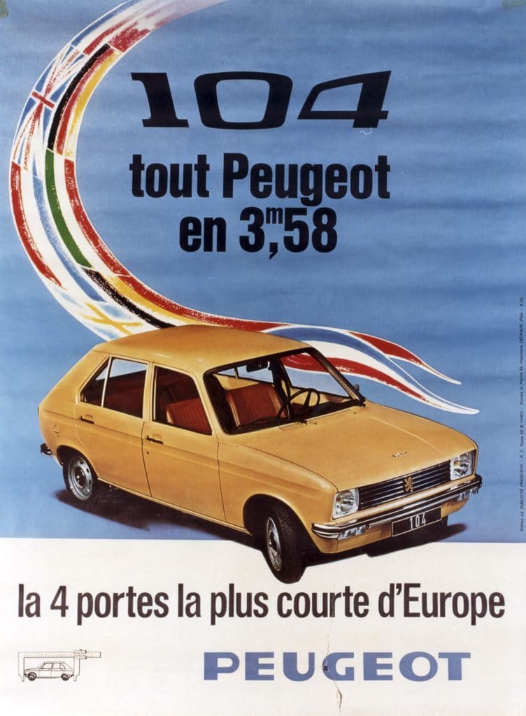 PNS PEUGEOT 104 1 Αυτοκίνητα πόλης Peugeot: Από το 104 στο 208