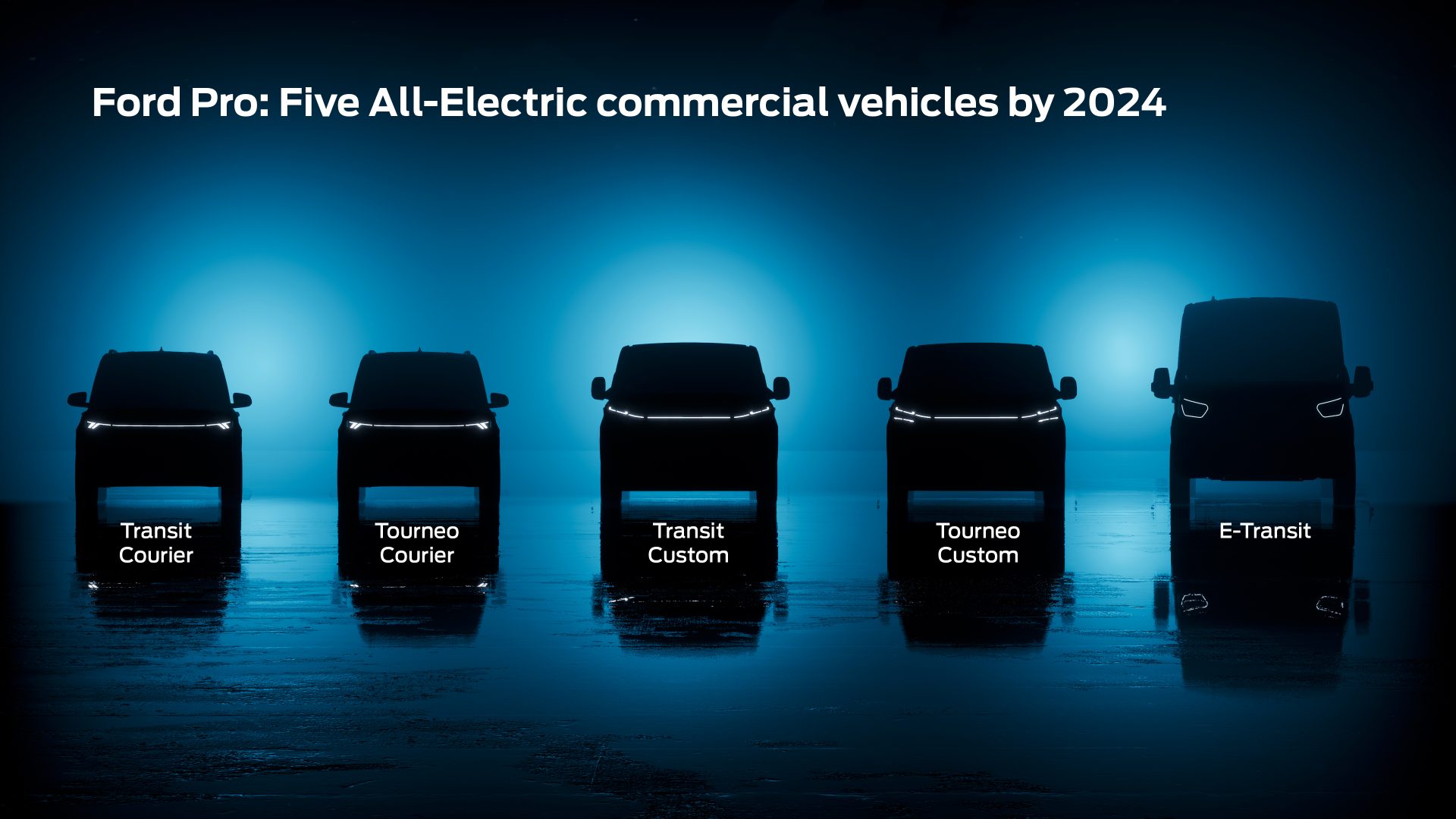 All electric commercial vehicles Πώς θα "ηλεκτριστούν" όλα τα μοντέλα της Ford