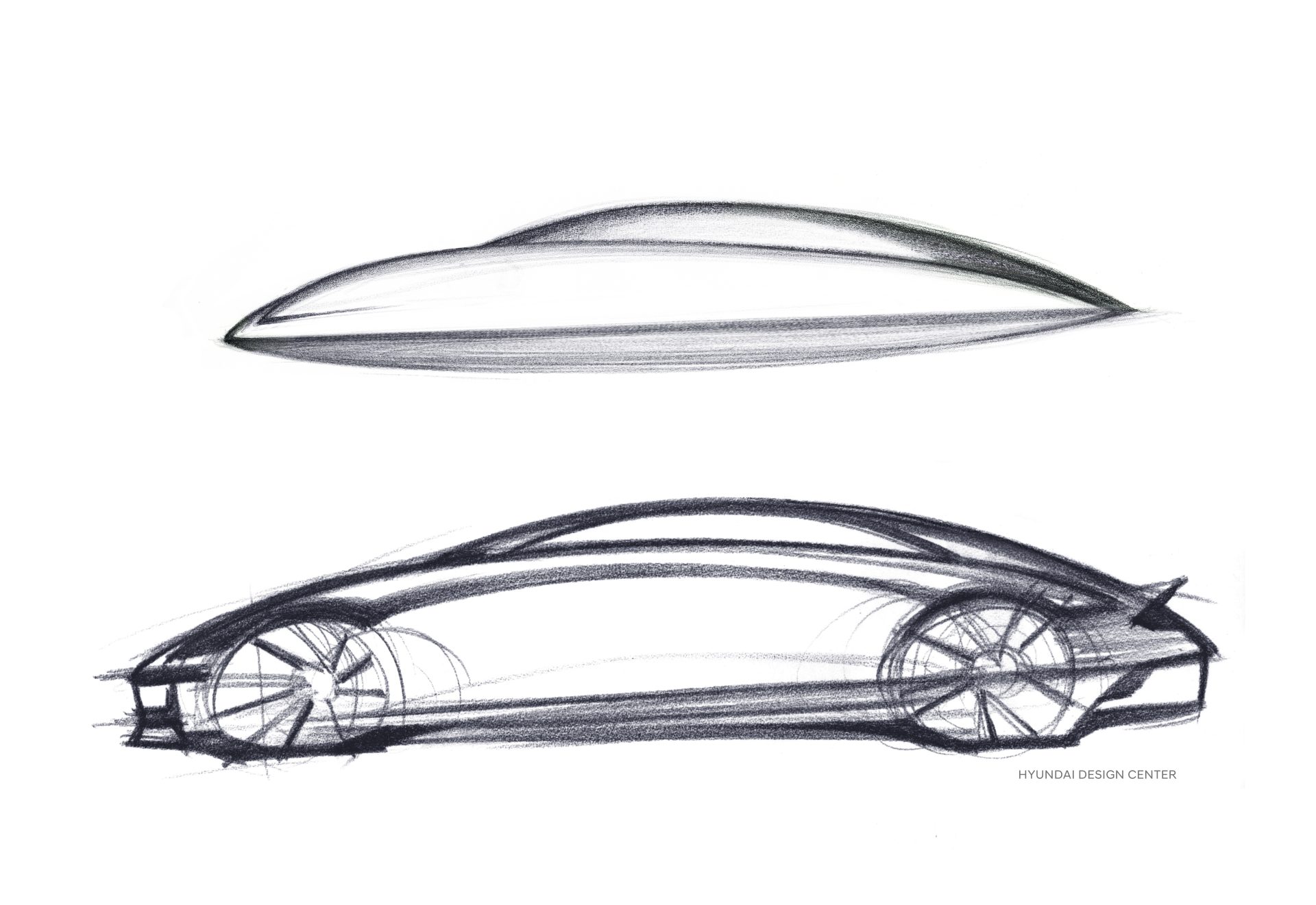 Image Hyundai Motors IONIQ 6 Teased in Concept Sketch HYUNDAI: Ως το τέλος Ιουνίου έρχεται η αποκάλυψη για το IONIQ 6