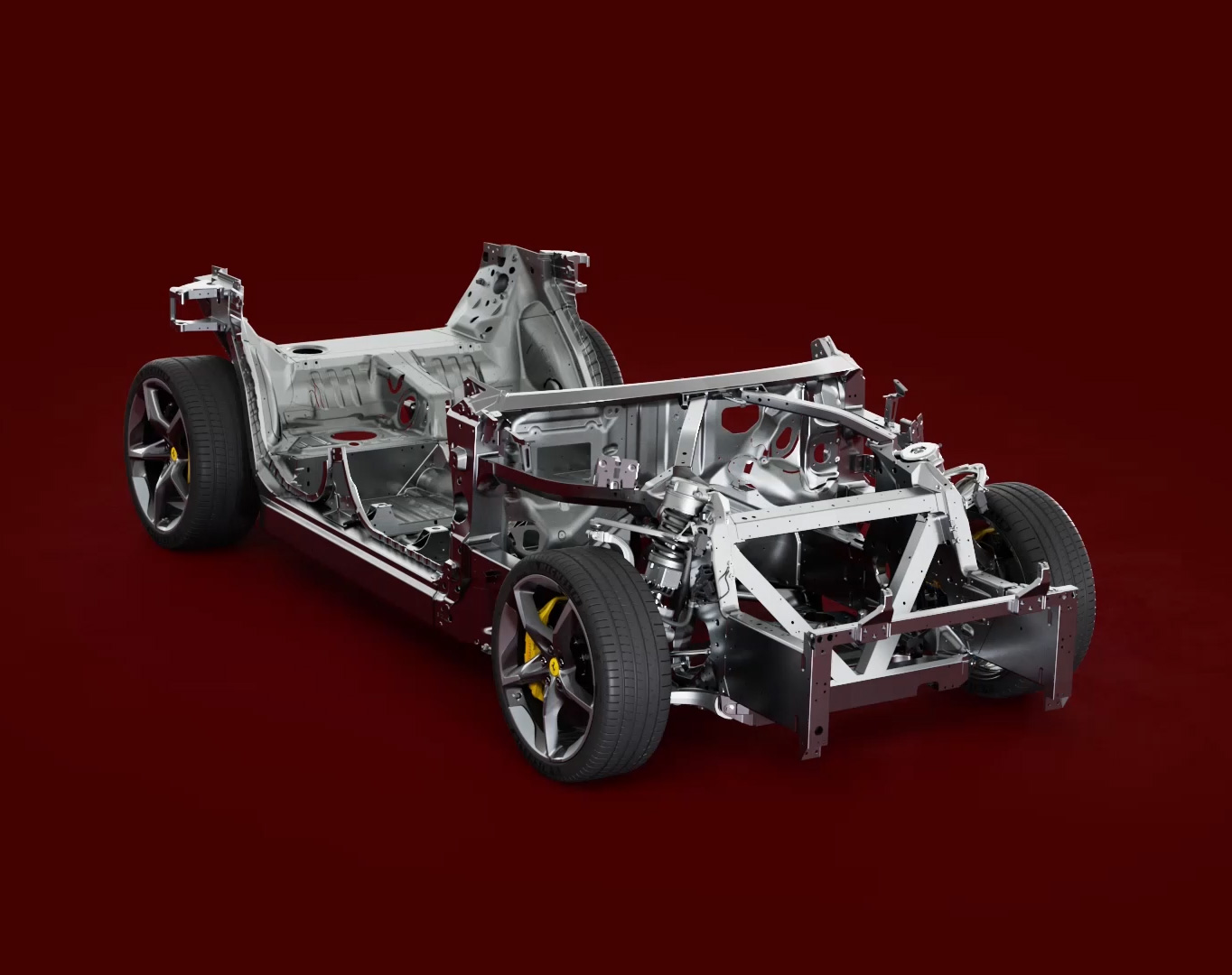 ferrari purosangue chassis focus 1 Ferrari Purosangue: Μία πρακτική καθαρόαιμη Ferrari