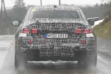 2025 bmw m5 prototype screenshot from spy video The new BMW M5 is tested at the Nürburgring