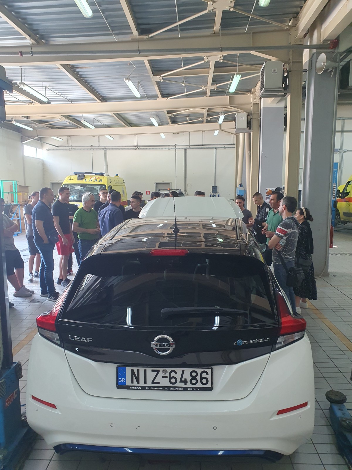 20230526 150903 Εκπαιδευτική επίσκεψη των σπουδαστών του ΙΕΚ Ευόσμου, στις εγκαταστάσεις της Nissan Θεοχαράκης στην Θεσσαλονίκη