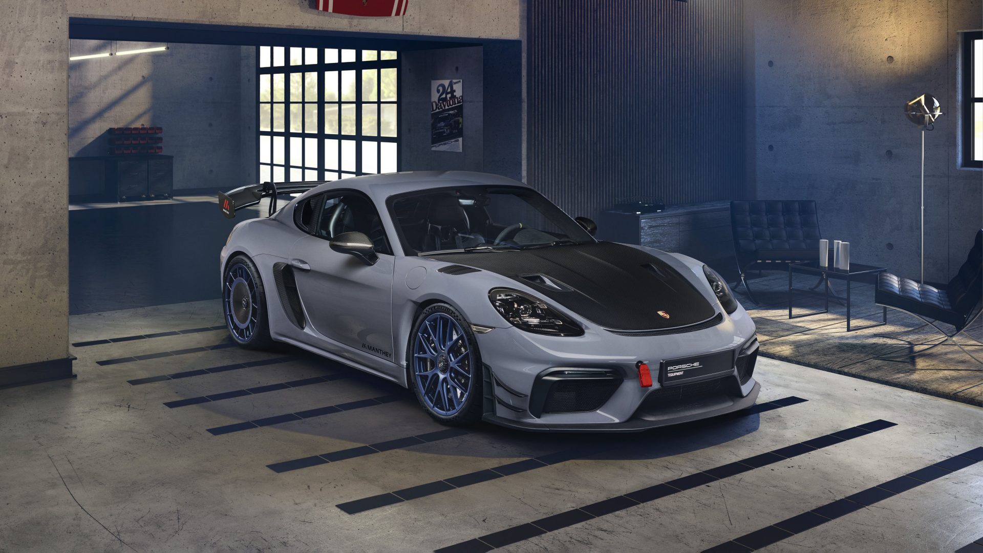 M01 TEQ GT4Manthey gesamt wf03 RGB A3 RGB Η Porsche παρουσιάζει την GT4 RS MR