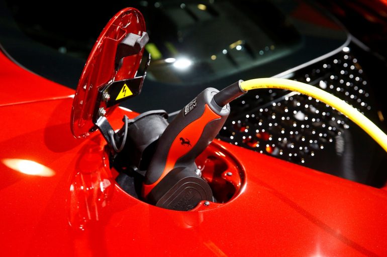 Ferrari charging