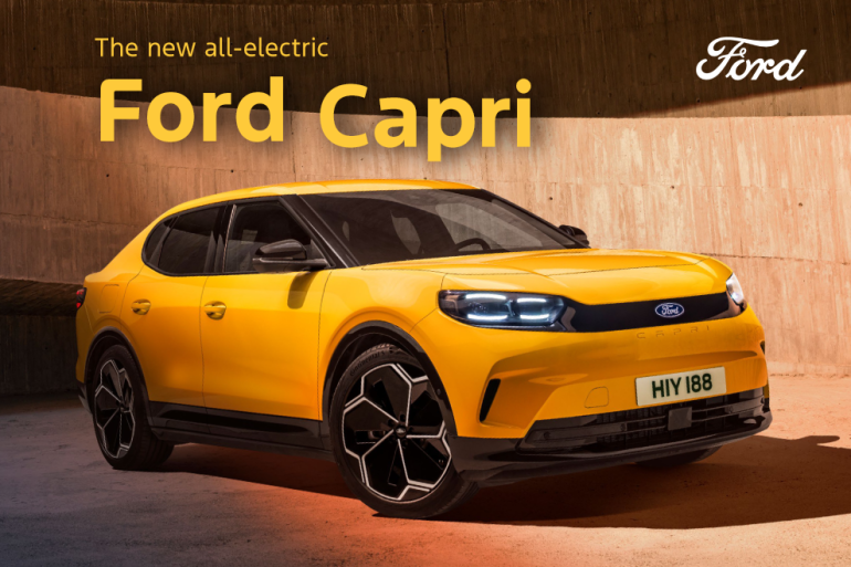 2024FordCapri Revelation of the new Ford Capri