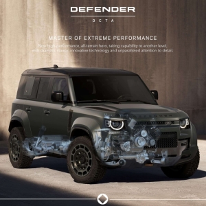 DEF OCTA 25MY INFOGRAPHIC OVERVIEW 030724 LAND ROVER DEFENDER OCTA