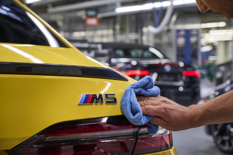 P90557810 highRes the production of th1 Νέα BMW M5: Έναρξη παραγωγής για το υψηλών επιδόσεων sedan