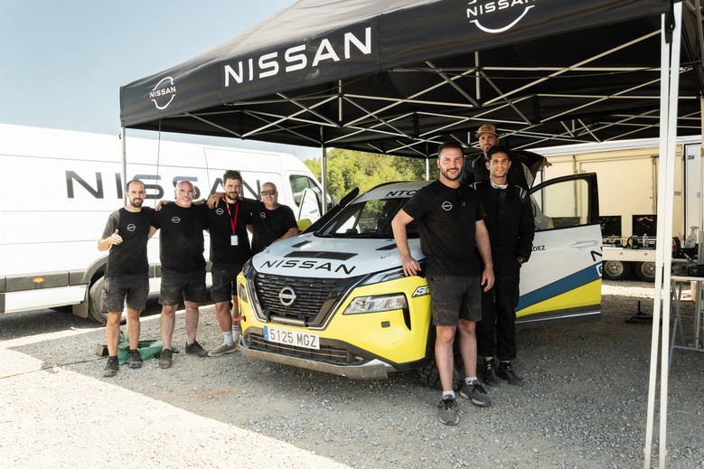 4 Το Nissan X-Trail e-POWER με e-4ORCE στο Rally Aragon Baja
