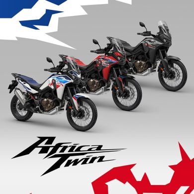 483925 Bold new graphics and colour options for 25YM Honda CRF1100L Africa Twin Ανανεωμένη εμφάνιση για την Africa Twin