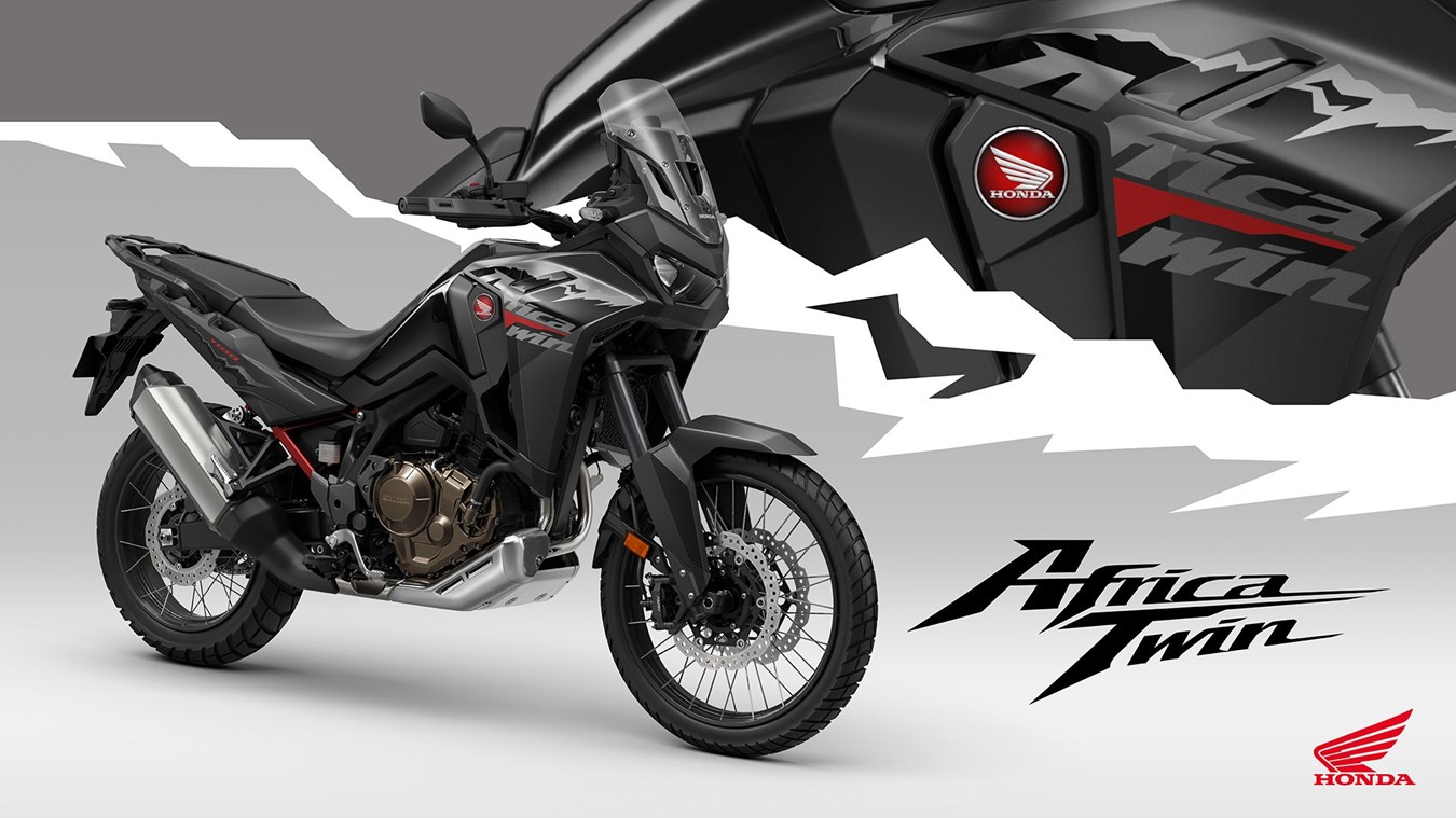 483931 Bold new graphics and colour options for 25YM Honda CRF1100L Africa Twin Ανανεωμένη εμφάνιση για την Africa Twin