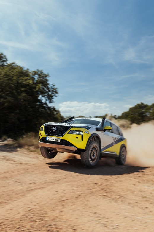 5 Το Nissan X-Trail e-POWER με e-4ORCE στο Rally Aragon Baja