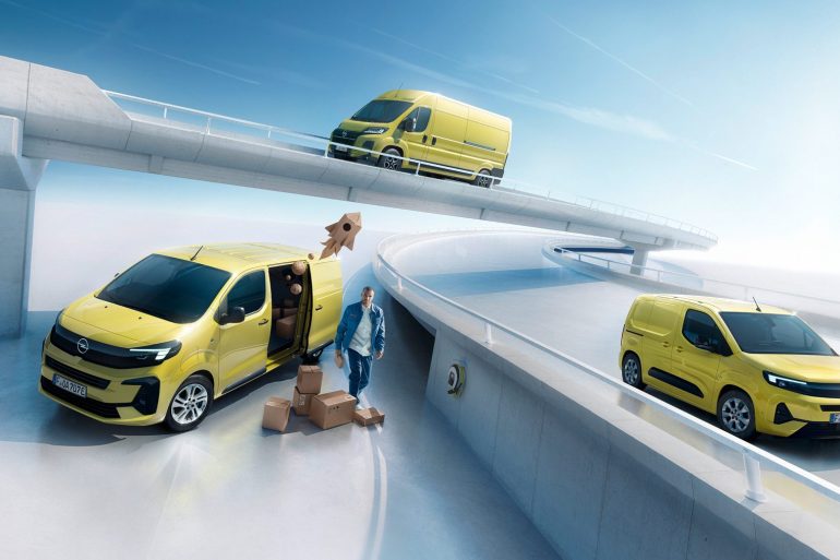 OpelLCVrange1 Opel leads the way with the renewed commercial vehicle range