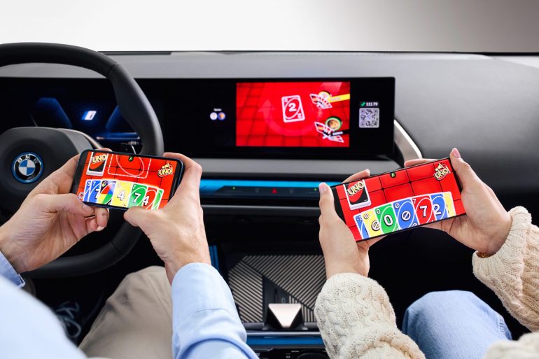 P90564475 highRes world s 1 card game Mattel, AirConsole and BMW Group bring UNO to your car