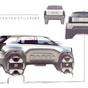 GrandePanda SketchesbyCentroStileFIAT Grande Panda vs 80ties Panda