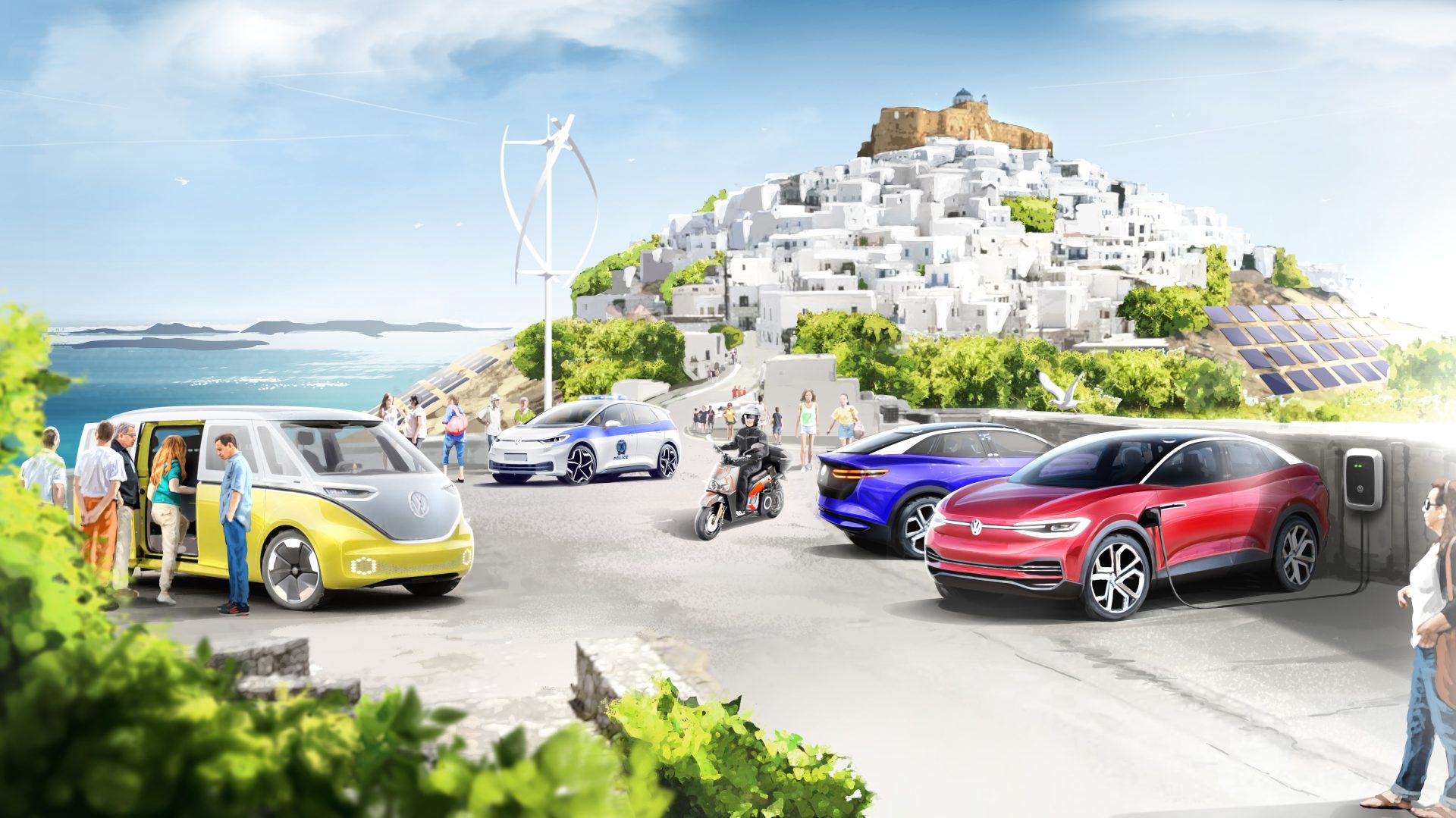 Volkswagen asty 88η ΔΕΘ: «Αστυπάλαια - Έξυπνο και Αειφόρο Νησί»