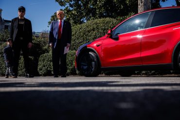 tesla Musk Trump